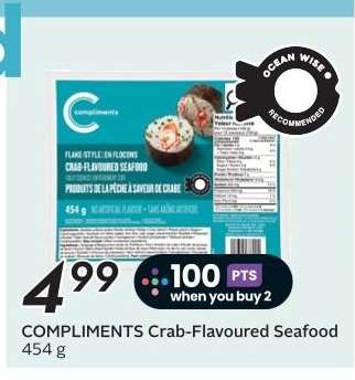 COMPLIMENTS CRAB-FLAVOURED SEAFOOD