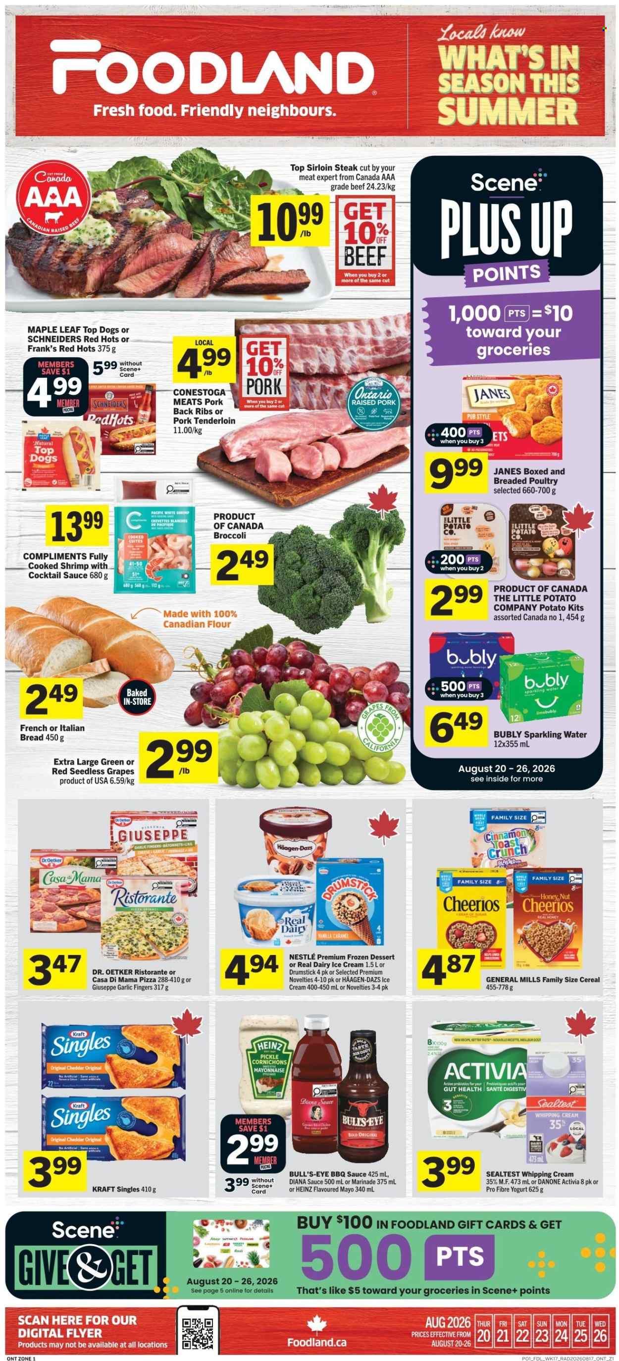 Foodland flyer - August 20, 2026 - August 26, 2026. Page 1