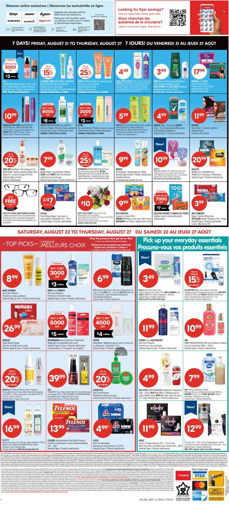 Shoppers Drug Mart flyer - August 22, 2026 - August 27, 2026. Page 3