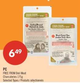 PC FREE FROM DELI MEAT
