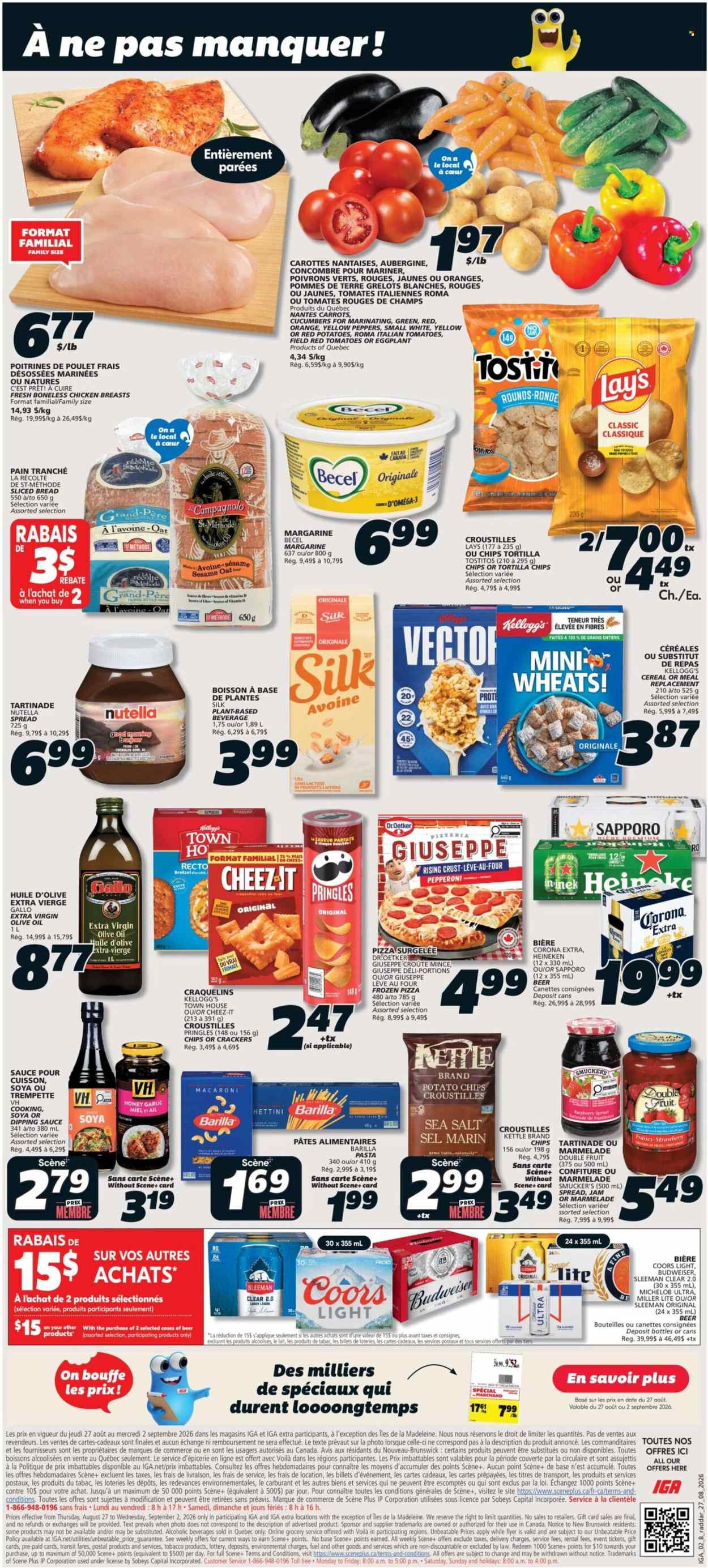 IGA flyer - August 27, 2026 - September 02, 2026. Page 2