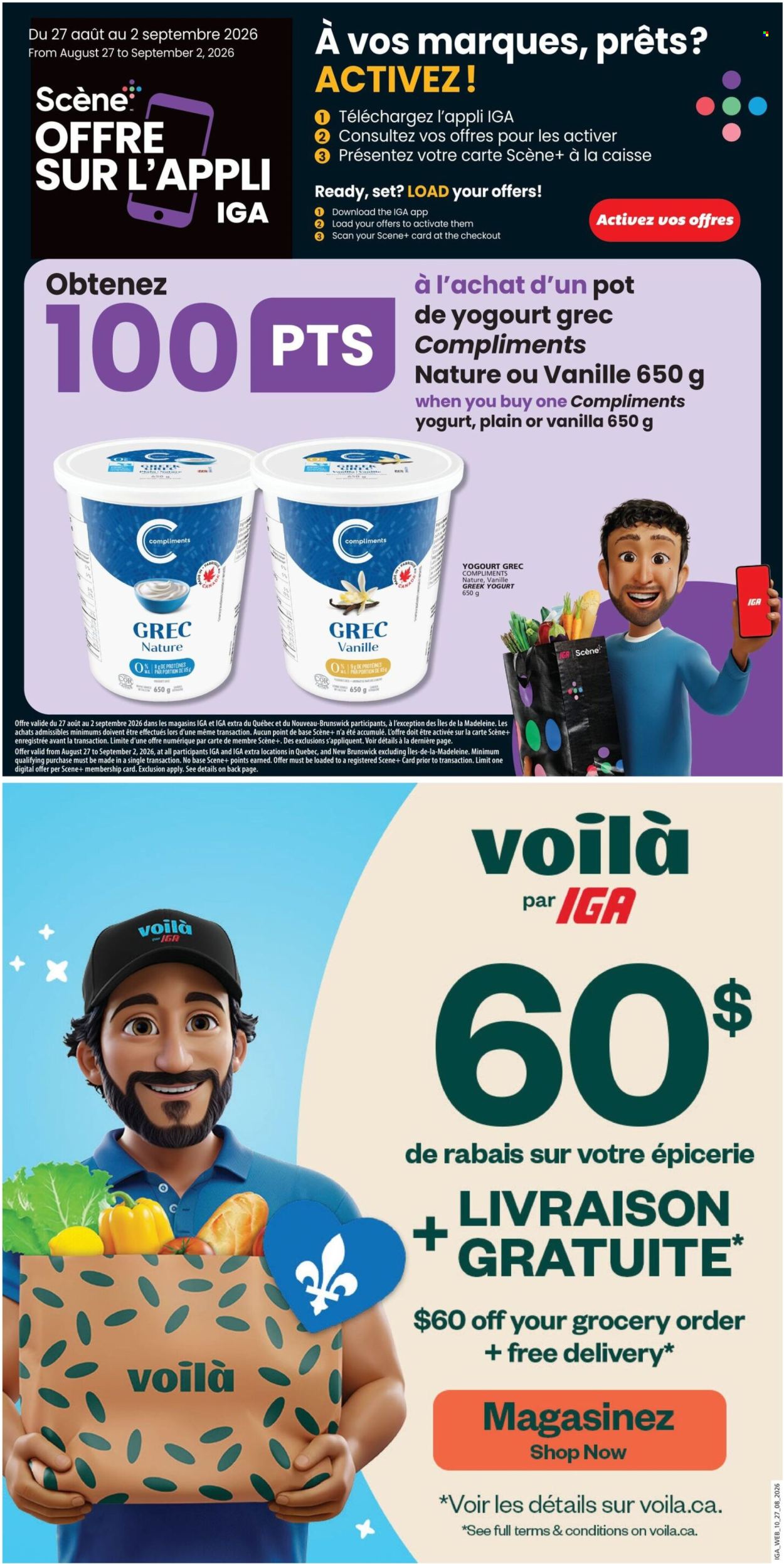 IGA flyer - August 27, 2026 - September 02, 2026. Page 16