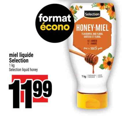 miel liquide Selection