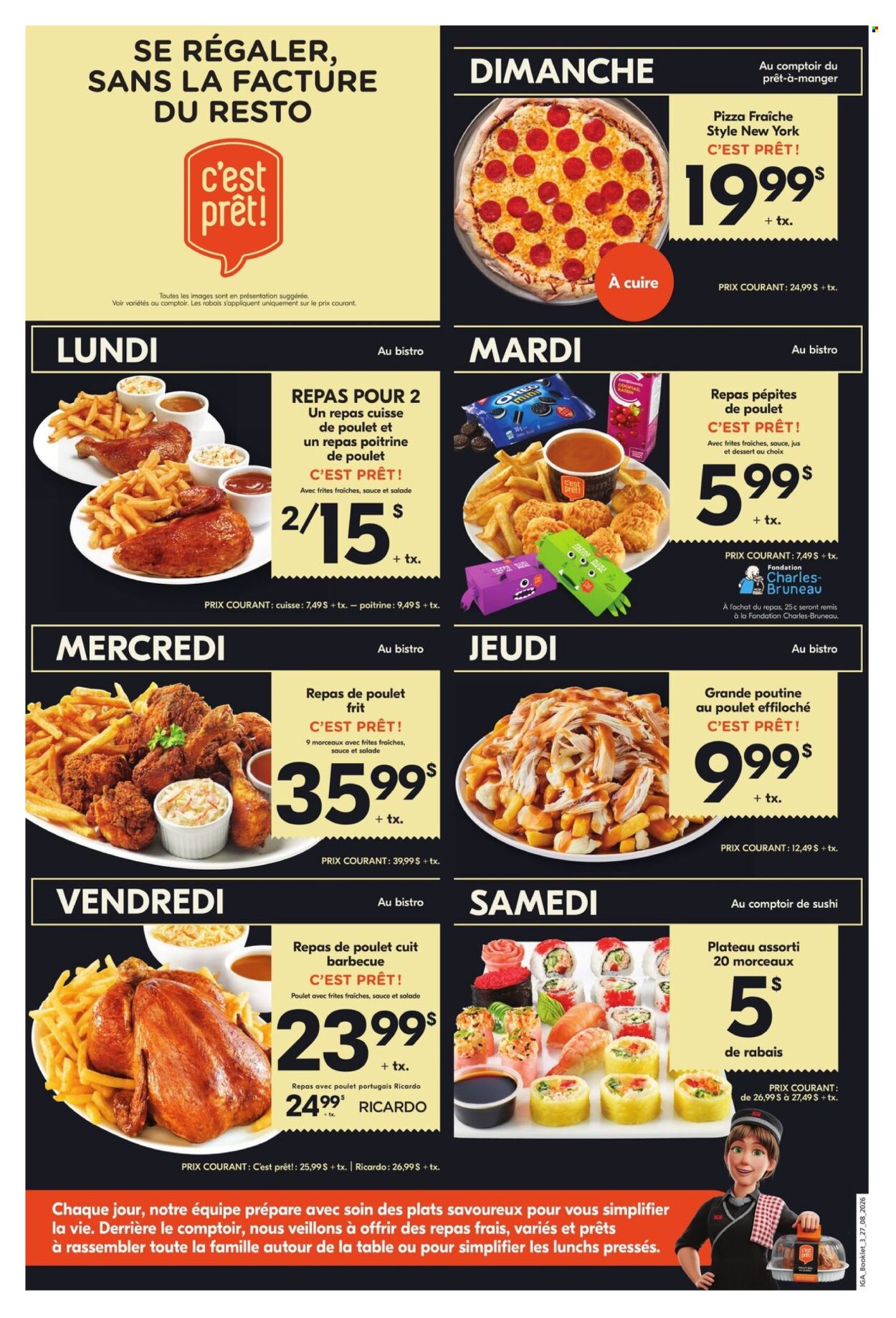 IGA flyer - August 27, 2026 - September 23, 2026. Page 3