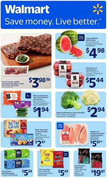 Walmart Flyer - August 27, 2026 - September 02, 2026.