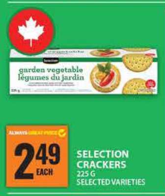 SELECTION CRACKERS