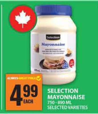 SELECTION MAYONNAISE