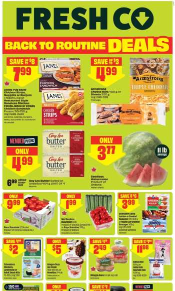 FreshCo. Flyer - August 27, 2026 - September 02, 2026.