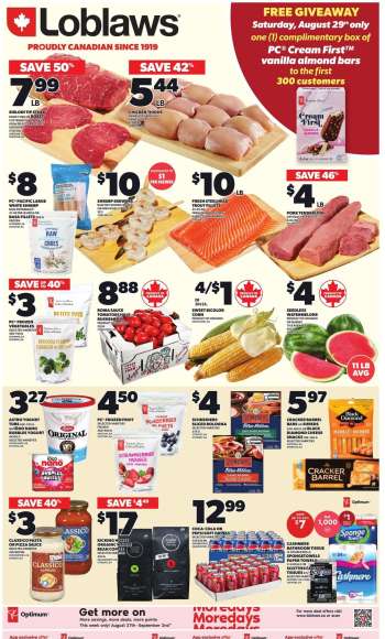 Loblaws Flyer - August 27, 2026 - September 02, 2026.