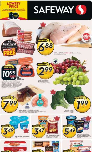 Safeway Flyer - August 27, 2026 - September 02, 2026.