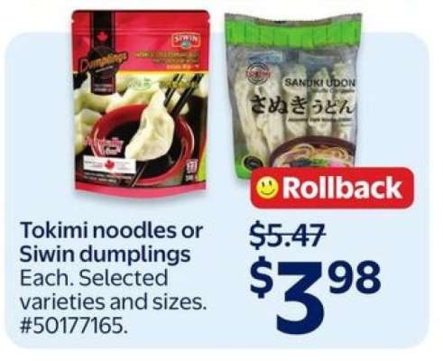 Tokimi noodles or Siwin dumplings
