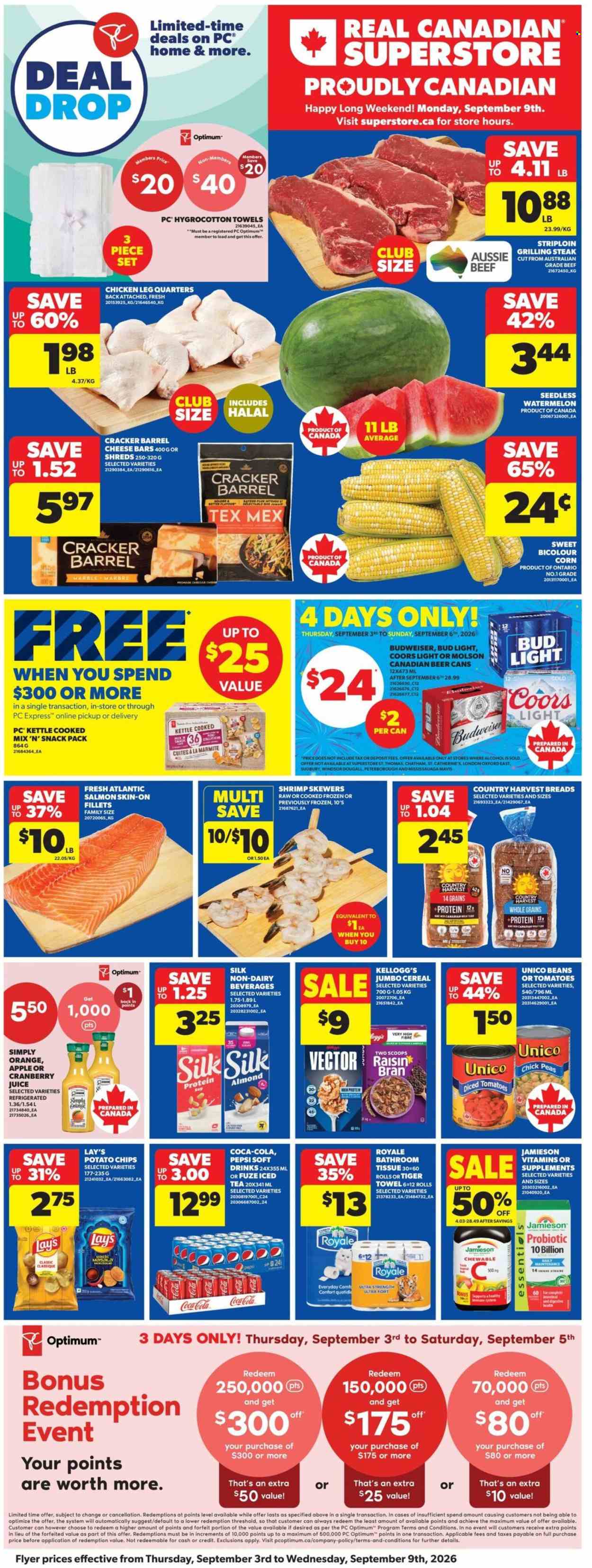 Real Canadian Superstore flyer - September 03, 2026 - September 09, 2026. Page 1