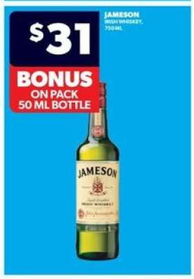 Jameson Irish Whiskey