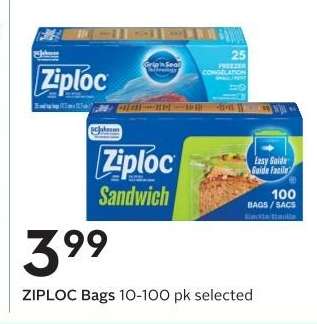ZIPLOC BAGS
