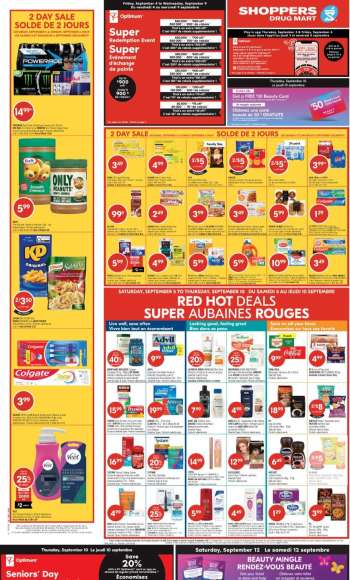 Shoppers Drug Mart Flyer - September 05, 2026 - September 10, 2026.