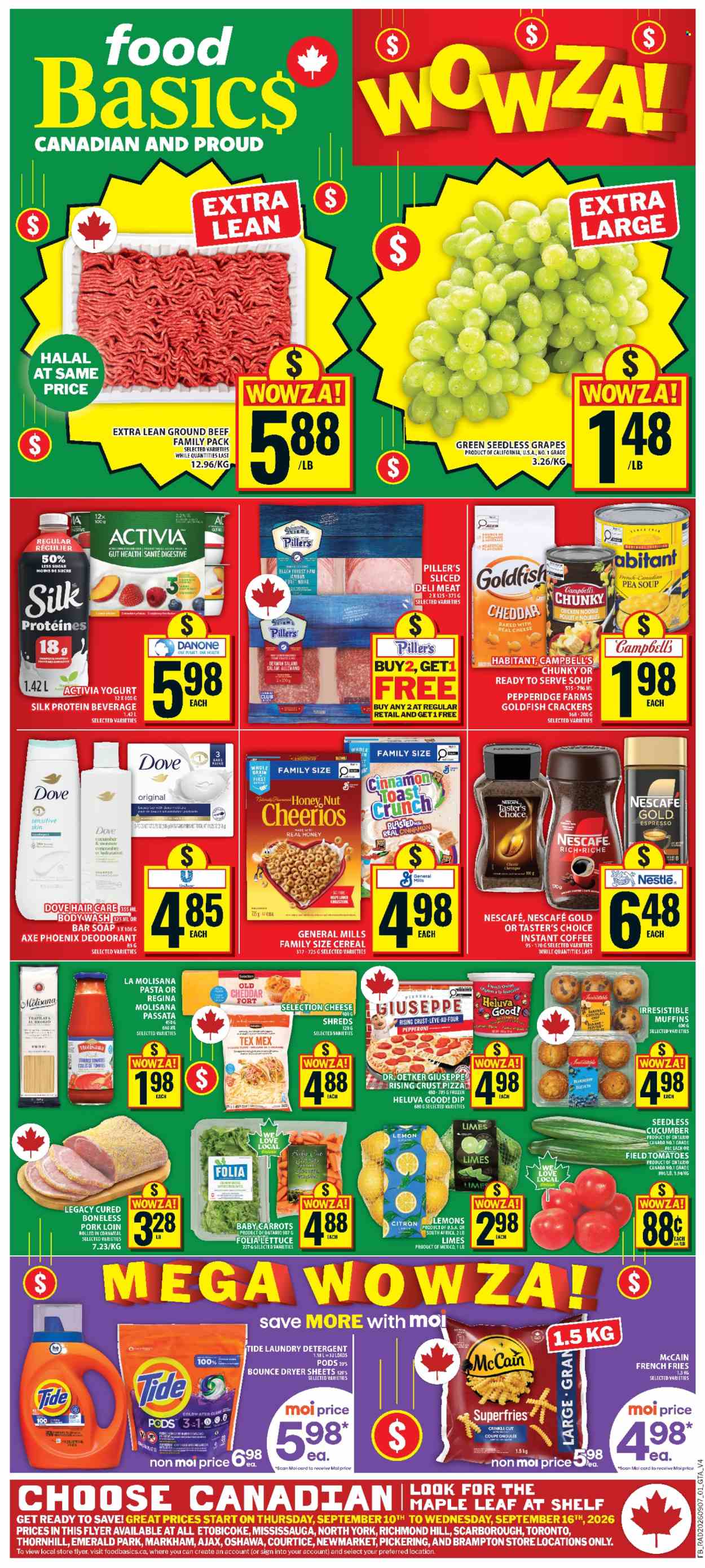 Food Basics flyer - September 10, 2026 - September 16, 2026. Page 1