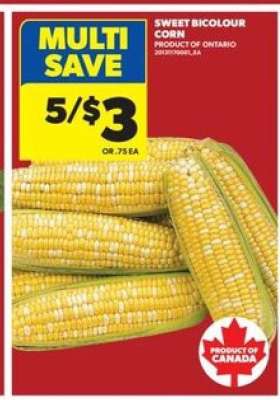 Sweet bicolour corn
