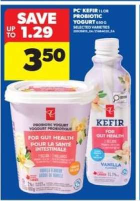 PC Kefir or Probiotic Yogurt