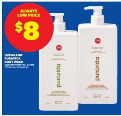 Life Brand Puravida Body Wash