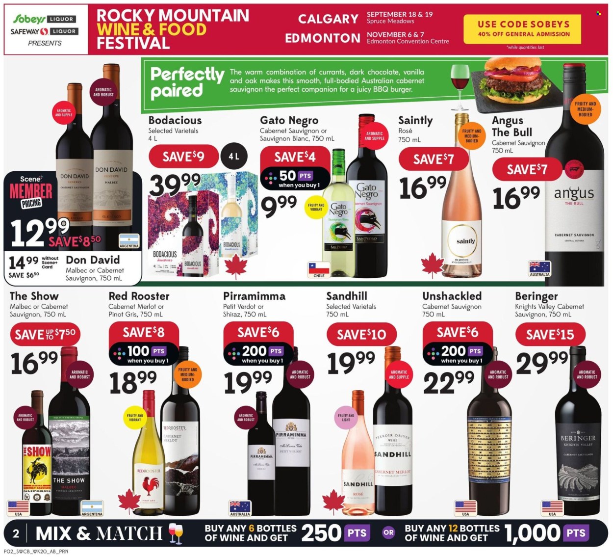 Sobeys Liquor flyer - September 10, 2026 - September 16, 2026. Page 2