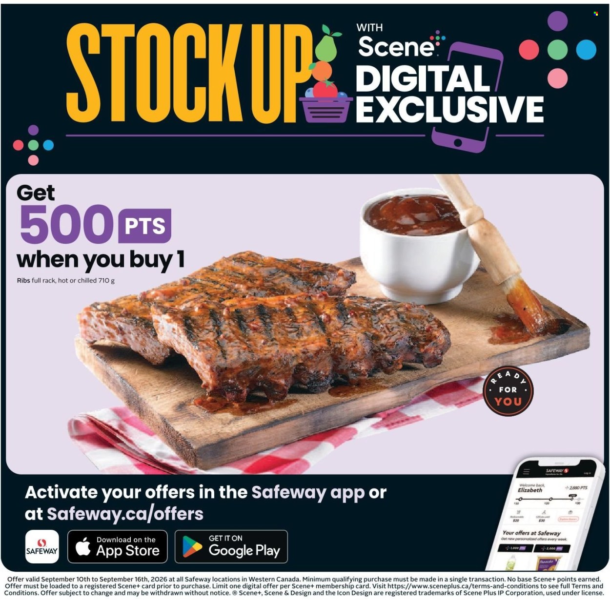 Safeway flyer - September 10, 2026 - September 16, 2026. Page 14