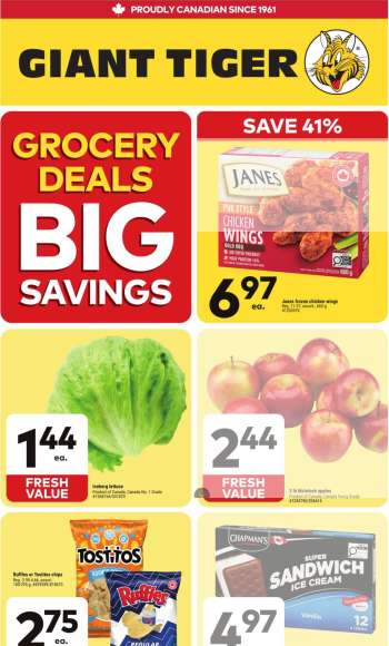 thumbnail - Giant Tiger flyer - Weekly Flyer
