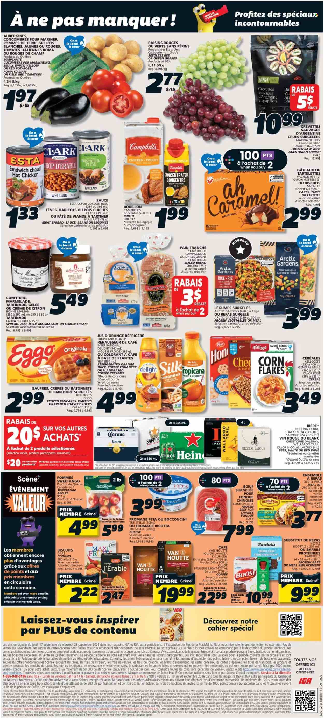 IGA flyer - September 17, 2026 - September 23, 2026. Page 2