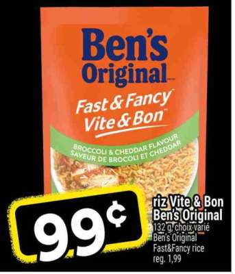 riz Vite & Bon Ben’s Original