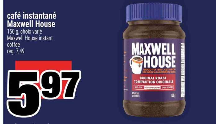 Maxwell House Instant Coffee