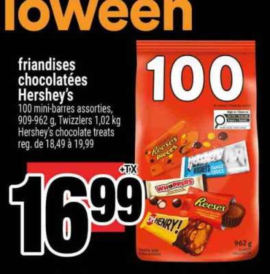 friandises chocolatées Hershey’s