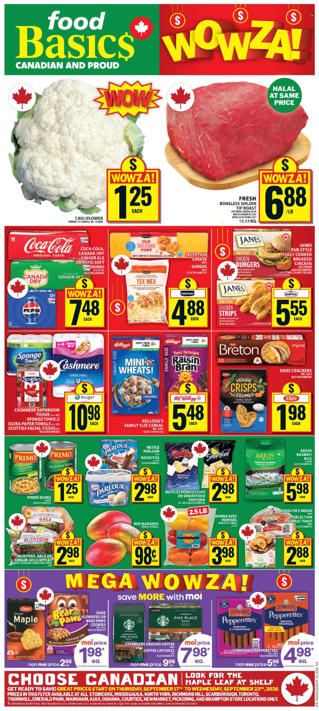 Food Basics flyer - September 17, 2026 - September 23, 2026. Page 1