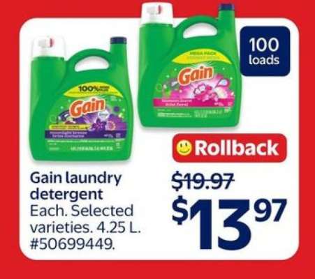 Gain Laundry Detergent