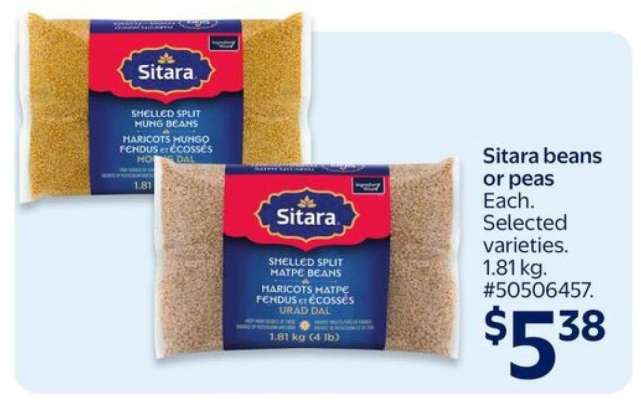 Sitara beans or peas