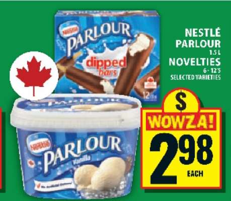 NESTLÉ PARLOUR NOVELTIES