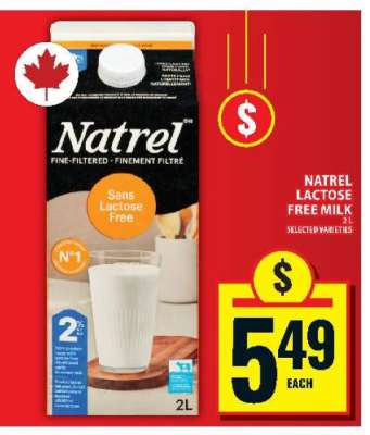 Natrel Lactose Free Milk