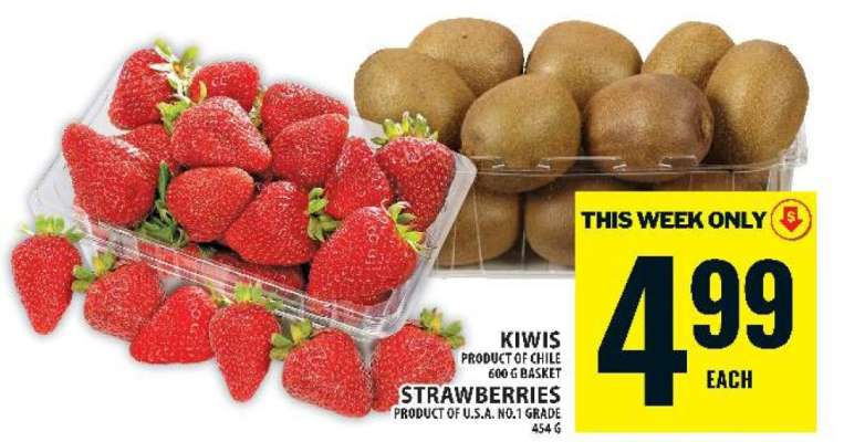 Kiwis and Strawberries