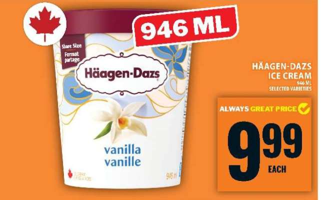 Häagen-Dazs Ice Cream
