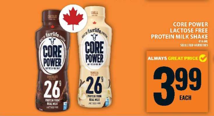Core Power Lactose Free Protein Milk Shake
