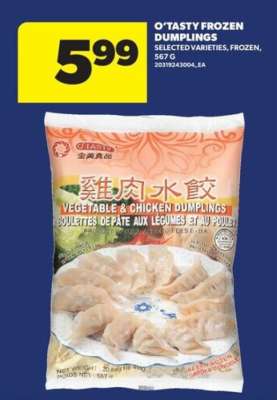 O'Tasty Frozen Dumplings