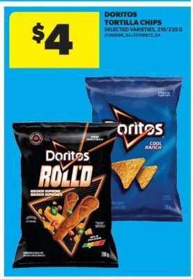 Doritos Tortilla Chips