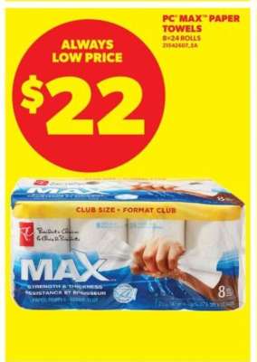 PC MAX PAPER TOWELS