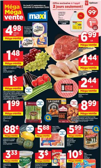 thumbnail - Maxi flyer - Circulaire hebdomadaire