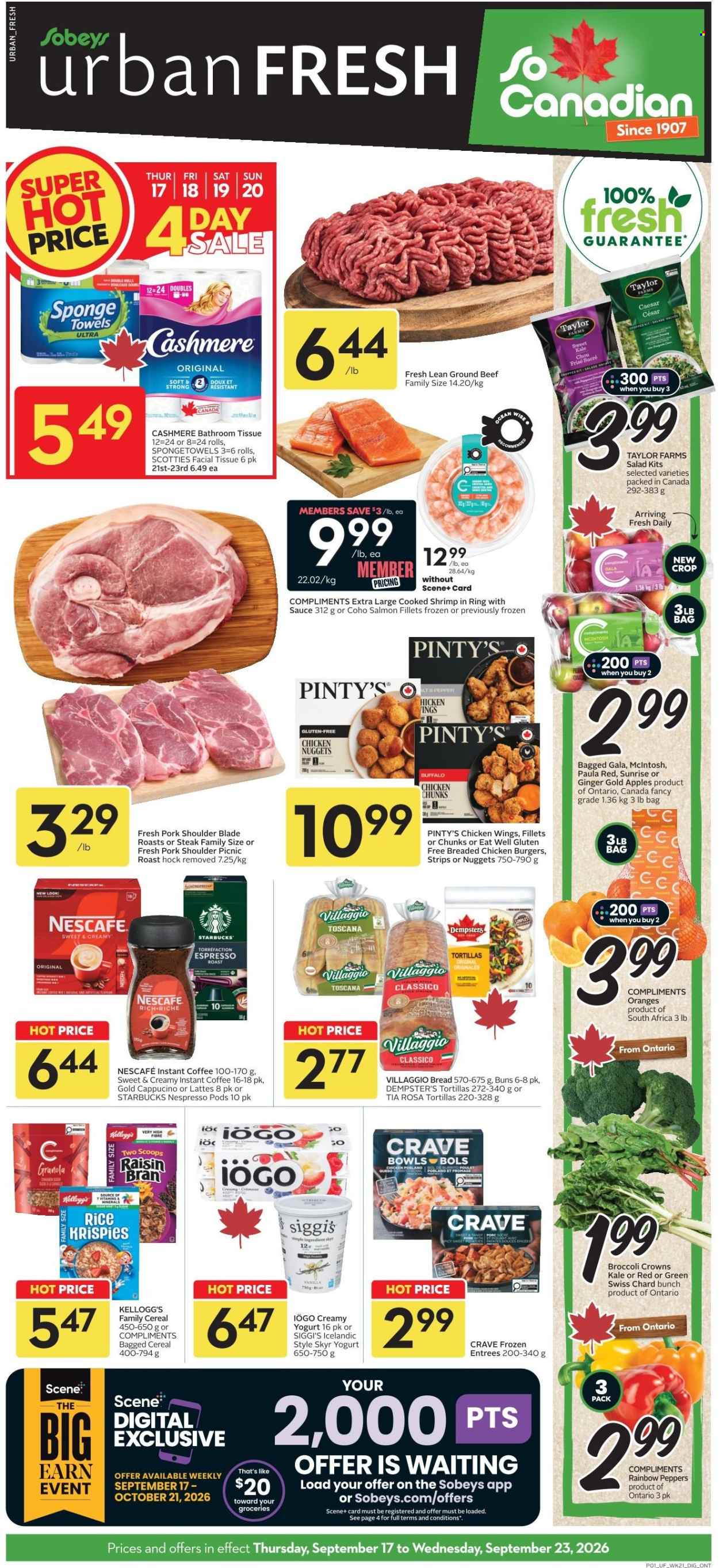 Sobeys Urban Fresh flyer - September 17, 2026 - September 23, 2026. Page 1