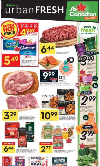 Sobeys Urban Fresh Flyer - September 17, 2026 - September 23, 2026.
