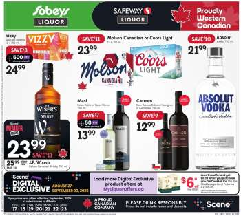 Sobeys Liquor Flyer - September 17, 2026 - September 23, 2026.