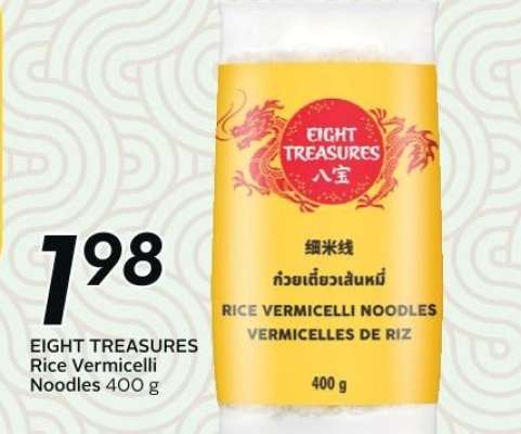 EIGHT TREASURES Rice Vermicelli Noodles 400 g