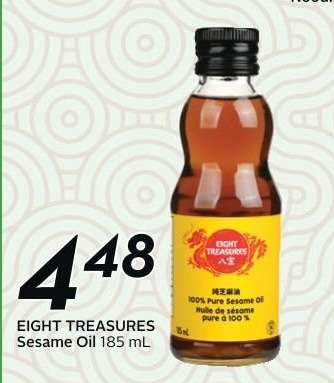 EIGHT TREASURES Sesame Oil 185 mL
