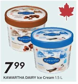 KAWARTHA DAIRY ICE CREAM, 1.5 L