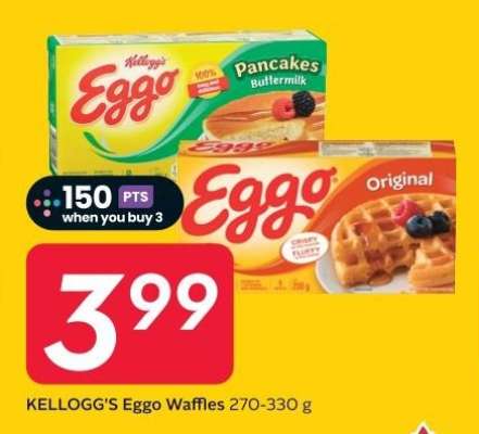 KELLOGG’S EGGO WAFFLES