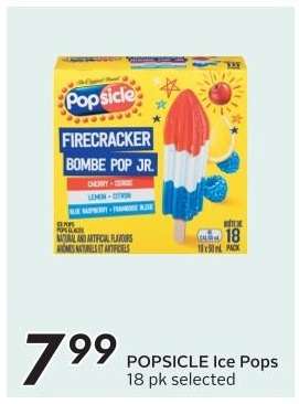 POPSICLE ICE POPS